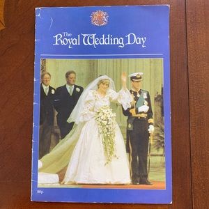 Souvenir pictorial to commemorate Royal Wedding